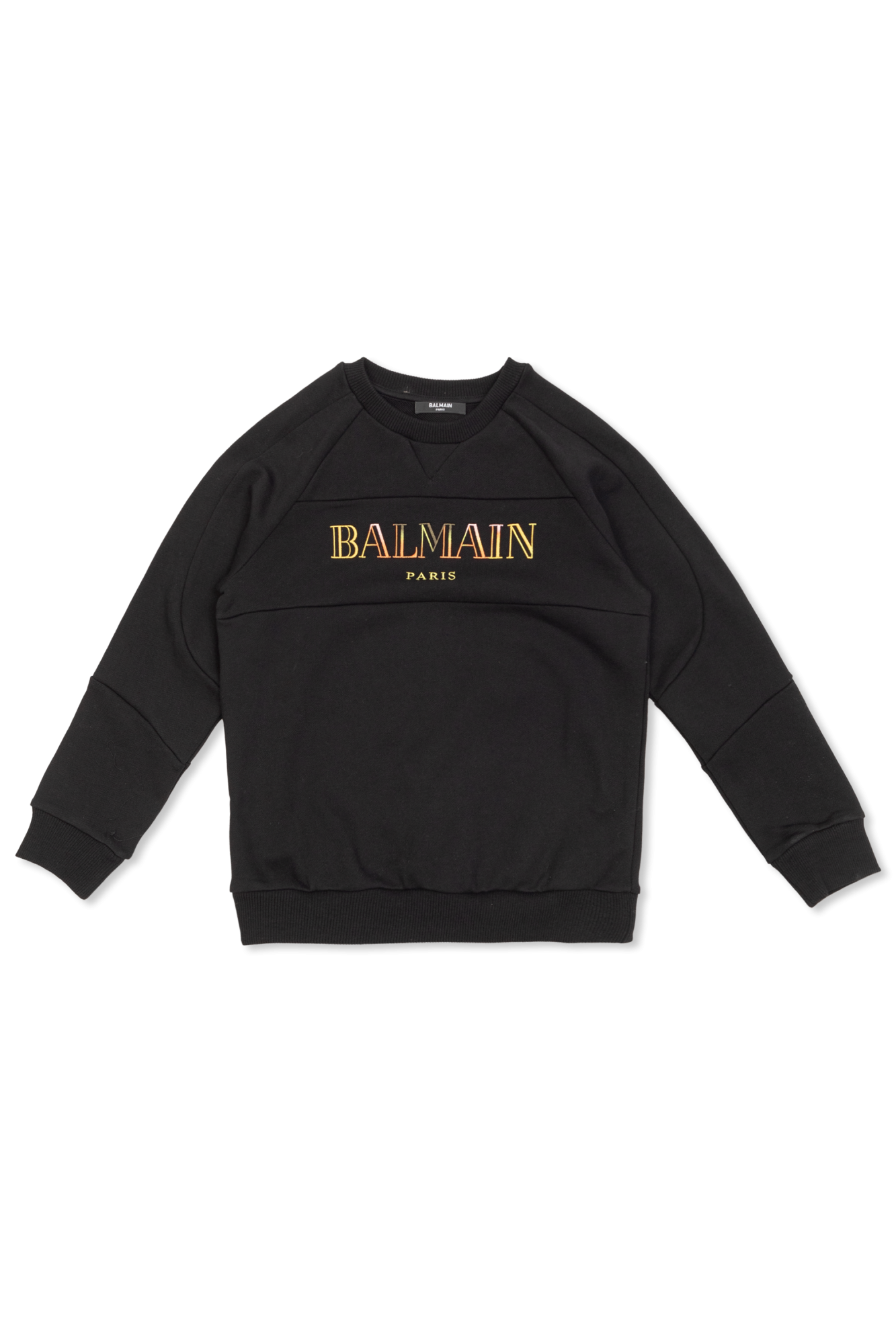 Black Sweatshirt with logo Balmain Kids - Vitkac AS